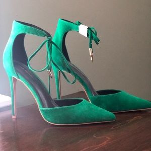 Lola Shoetique Emerald Green Heels